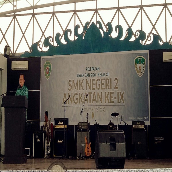 PELEPASAN SISWA DAN SISWI KELAS XII ANGKATAN KE-IX TAHUN 2017