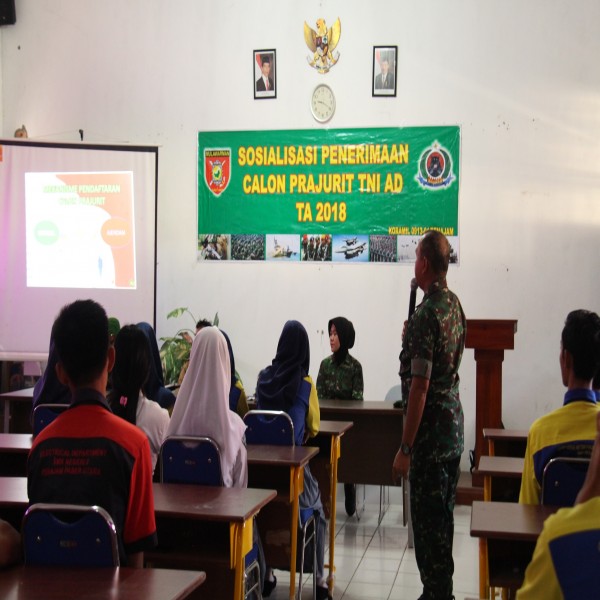 SOSIALISASI PENERIMAAN CALON PRAJURIT TNI TAHUN 2018